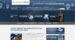 Desktop Screenshot of diagnostic-immo74.fr